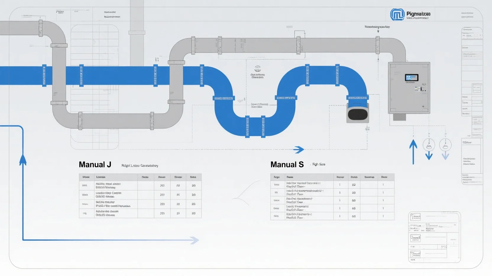 Comprehensive Guide: HVAC System Load Calculation, Manual J vs Manual S, Right – Size Equipment & Duct Sizing Best Practices