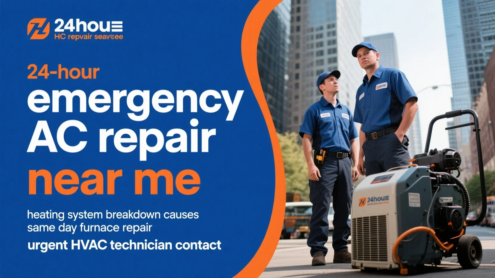 Emergency HVAC Repair: 24-Hour Services, Same-Day Furnace Fixes & Breakdown Causes